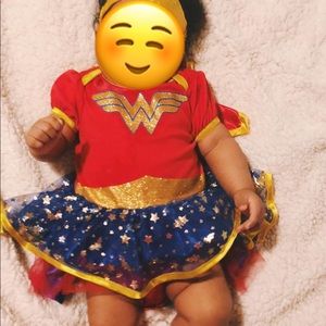 Wonder Woman Halloween costume for babygirl